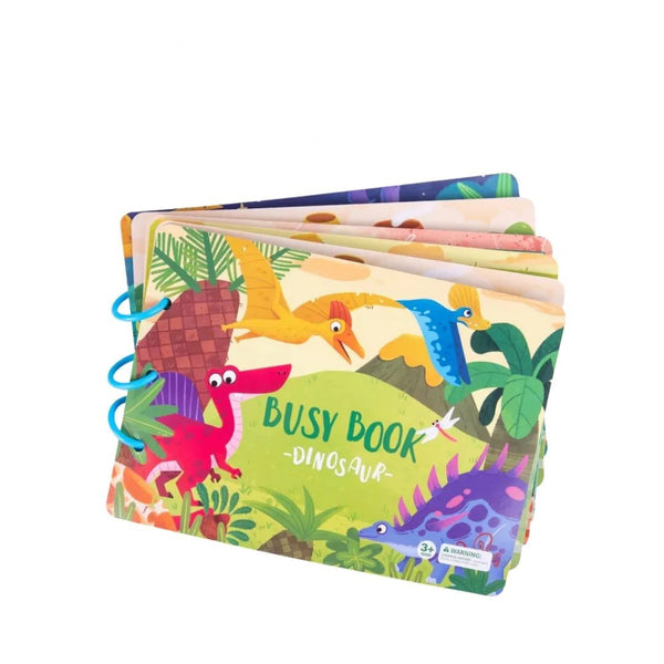 BusyBook™ - Sensorisk bok för barn - Dino - Hot products - old toys & gifts - Trenday