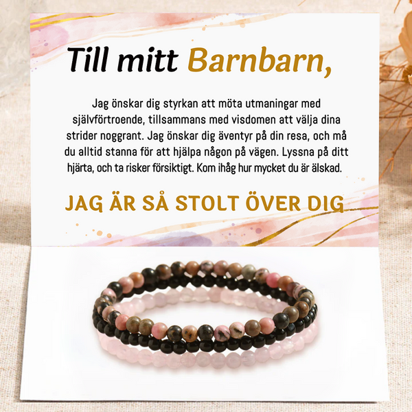 Till mitt Barnbarn - Jag är så stolt över dig - Till mitt Barnbarn Rosa - - Trenday