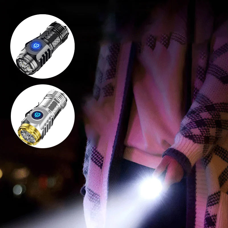 UltraBeam™ | Superljus LED-Ficklampa - - - Trenday