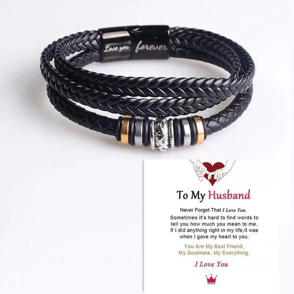 Awesome Love Bracelet™ | "Jag kommer alltid att vara med dig" Slitstarkt armband - - Bracelets - Trenday