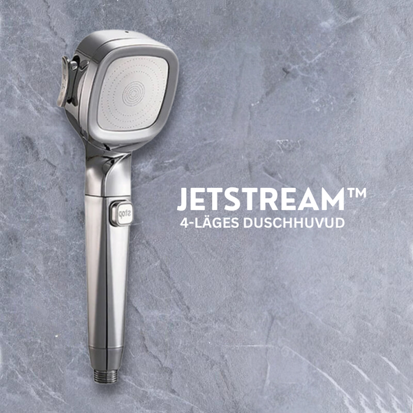 JetStream™ Duschhuvud med laserteknik - Silver - - Trenday