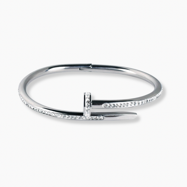 Spike Armband - Silver - - Trenday