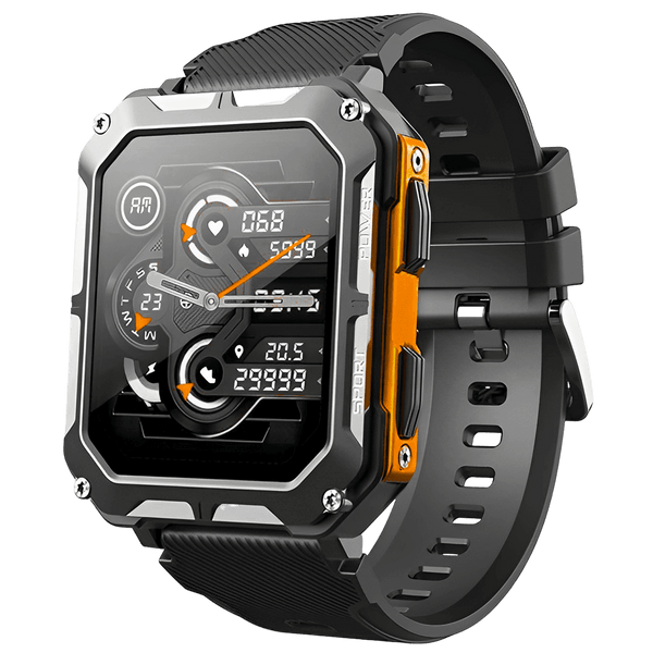 DuraTech™ Watch | Oförstörbar smartklocka Vattentät - Orange 50% Rabatt - SE1101 - Trenday