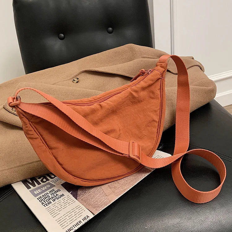 (1+1 Gratis) Seline Bag™ | Den trendiga Dumpling Bag - Orange 50% Rabatt - SE1016 - autumn fall handbags new summer - Trenday