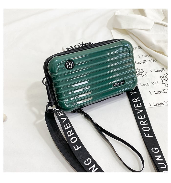 DuffelBag™ - Mini resväska för kvinnor - Mörkgrön - - Jewelry & Accessories old - Trenday