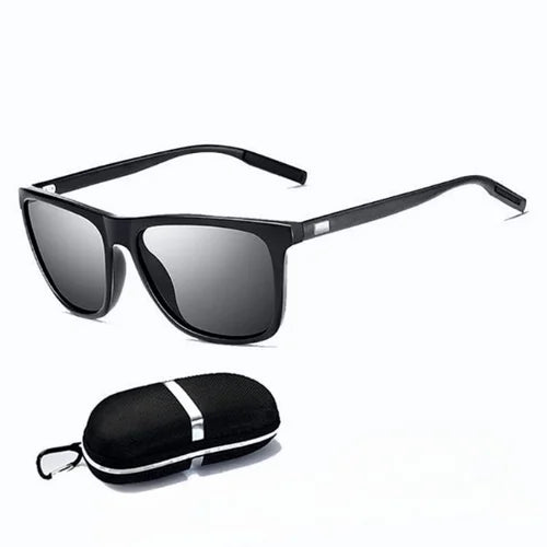 Eyewear™ - Polariserade solglasögon för män - Svart-svart - - old - Trenday