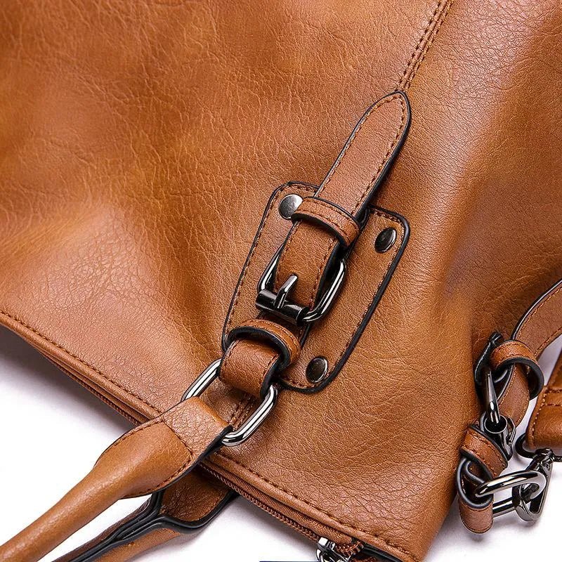 Flora™ | Elegant handväska i läder - - - Trenday