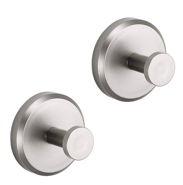 Hook - Väggmonterad toalettkrok - 2+2 GRATIS Silver - - new - Trenday