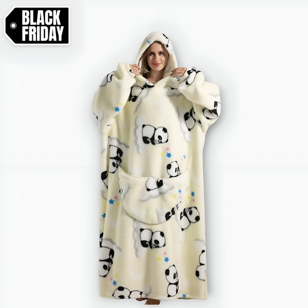 WarmBlanket™ - Mjuk och varm fleecetröja - Vit Panda - - old - Trenday