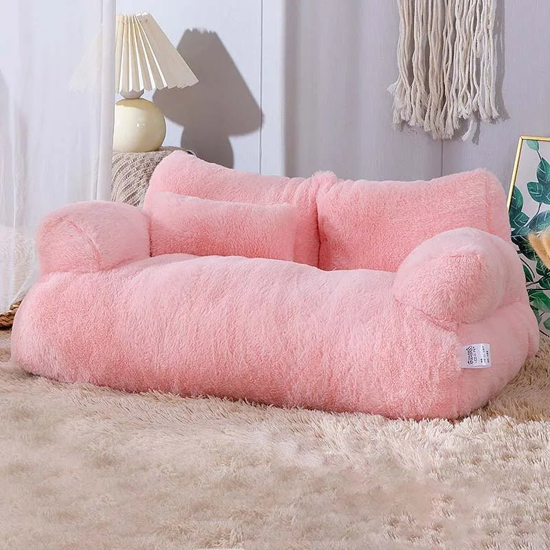 WarmSofa | lugnande soffa för husdjur - Rosa - - new pets - Trenday
